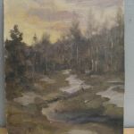 609 3255 OIL PAINTING (F)